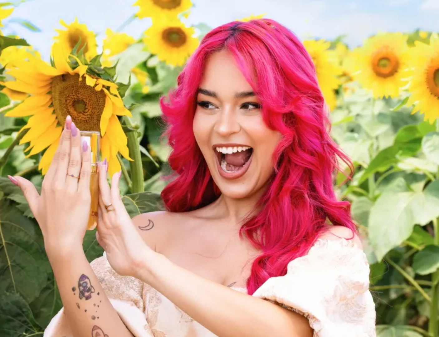Emilly Vick em campanha